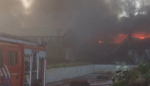 Stankoverlast in Nieuwegein door brand in Molenaarsgraaf