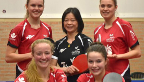 De eredivisie is weer begonnen voor de dames van VTV