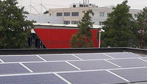 160 zonnepanelen op dak bij Vockingworst