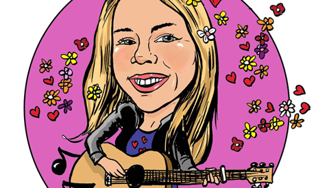 PENTekening: ‘Lotte Walda treedt op tijdens KOMopLIVE’