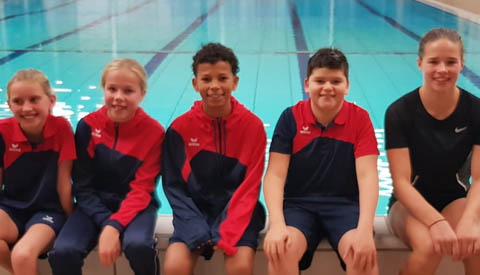 Aquarijn uit Nieuwegein is seizoen goed begonnen in de breedtesport-schoonspringen