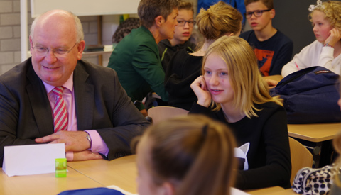 College B&W Nieuwegein bezoekt Oosterlicht op Coming Out Day