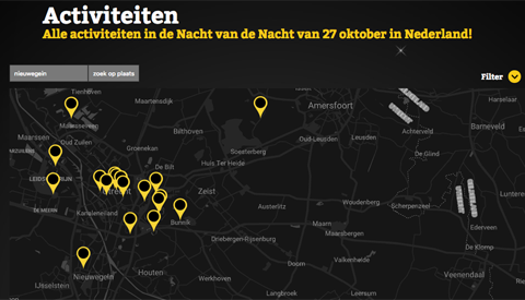 Zaterdag 27 oktober: ‘Nacht van de Nacht’