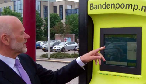 Slimme bandenpomp ruim 25.000 keer gebruikt