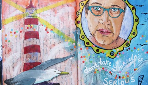 Workshop – Art Journaling o.l.v. Nancy Boone