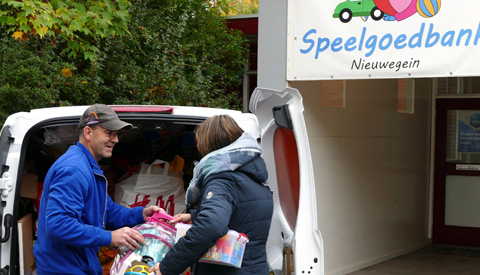 Geslaagde actie ‘Speelgoed voor iedereen’