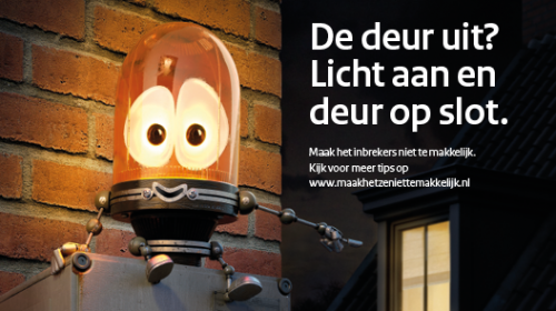 Licht zet inbrekers in het zicht