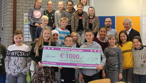 Groep 8 van basisschool De Schouw start eigen bedrijfje