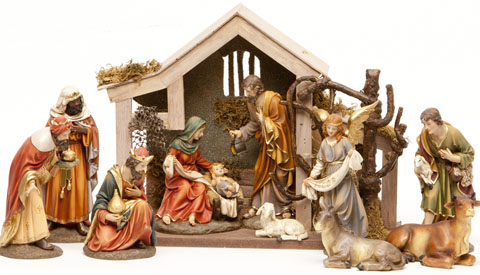 Expositie Kerststalletjes op de kunstzolder van Museum Warsenhoeck