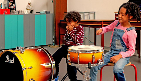 Muzieklessen in Dorpshuis Fort Vreeswijk