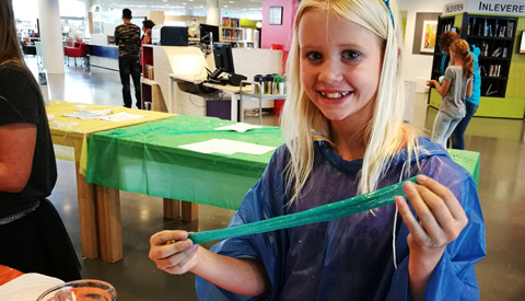 Slijm en raketten bouwen bij Media Makerspace in de bieb in Nieuwegein
