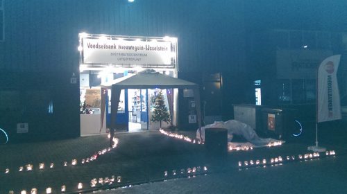 ‘Kaarslicht in Vreeswijk’ ook bij de Voedselbank in Nieuwegein