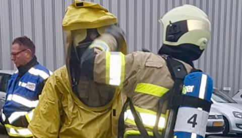 Aspiranten brandweer Nieuwegein Noord klaar met de opleiding