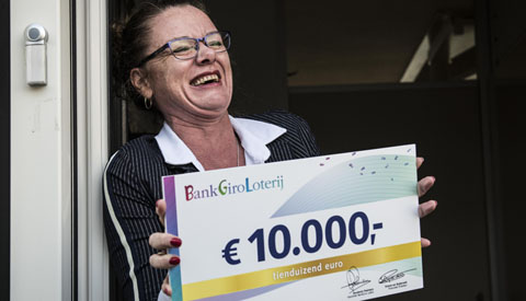 Inwoner uit Nieuwegein wint 10.000 euro in BankGiro Loterij