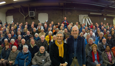 Boekpresentatie ‘Zand, grind en de historische binnenvaart – honderd jaar zelflossen’ bij Museumwerf Vreeswijk groot succes