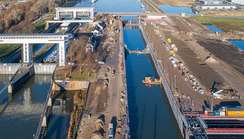 Rijkswaterstaat: ‘Drie kolken Prinses Beatrixsluis: de laatste stappen’