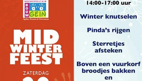 Midwinterfeest op Bouwspeeltuin Bouwgein