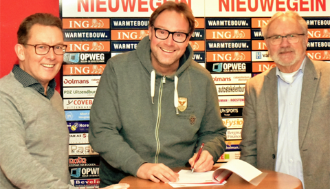 Gerrit Plomp tekent als hoofdtrainer 2019-2020 bij SV Geinoord