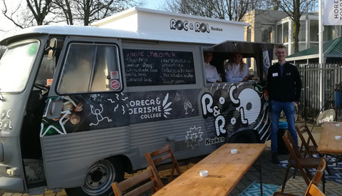 Horeca & Toerisme College speelt in op trend met eigen foodtruck