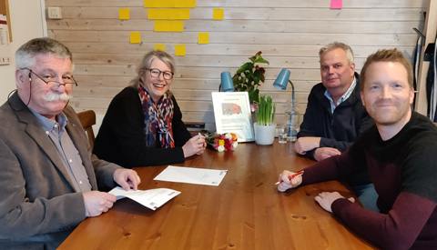 ‘La CaZa’ en Stichting Wijknetwerk Fokkesteeg tekenen convenant