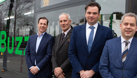 Medio 2020 zullen ook in Nieuwegein elektrische bussen gaan rijden