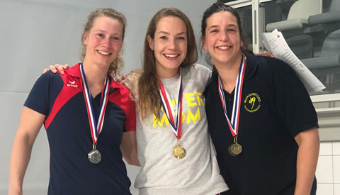 Schoonspringster Tanja van Hassel tweede op NK Masters Schoonspringen