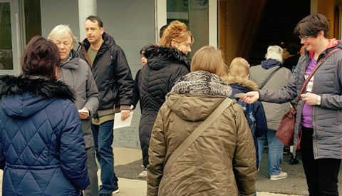 Actie tijdens Dag van de Leerplicht 2019