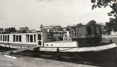 Bijzonder schip op de helling bij Museumwerf Vreeswijk