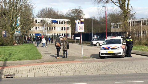 Video Update: ROC in Nieuwegein ontruimd vanwege verdacht pakketje
