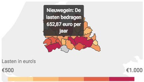 Woonlasten Nieuwegein enorm gestegen