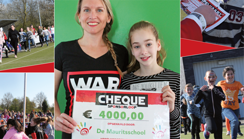 Mauritsschool haalt 4000 euro op voor War Child!