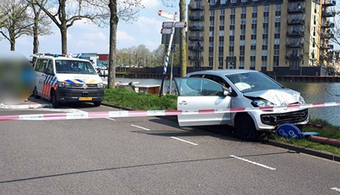 Aanhouding na korte achtervolging op de Handelskade