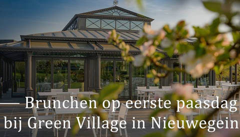 Paasbrunch bij Green Village op eerste paasdag