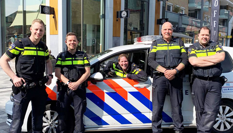 Vrijdagmiddag ‘borrel’ met de wijkagenten in de binnenstad