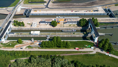 Volledige stremming Prinses Beatrixsluis tijdens de weekenden van 8 en 15 juni 2019