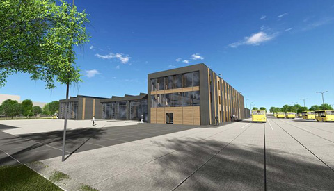 Start realisatie duurzame busstalling Westraven