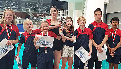 Schoonspringers Aquarijn springen goede 6-kamp wedstrijd