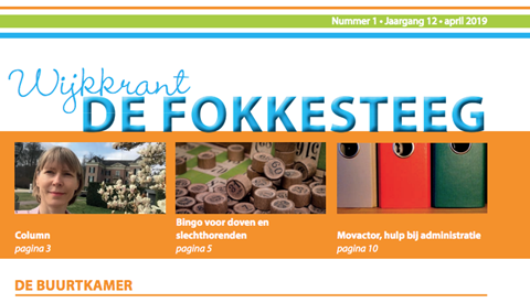 Wijkkrant Fokkesteeg nu ook downloadbaar op pen.nl