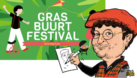 PENTekening: ‘Gras Buurt Festival’