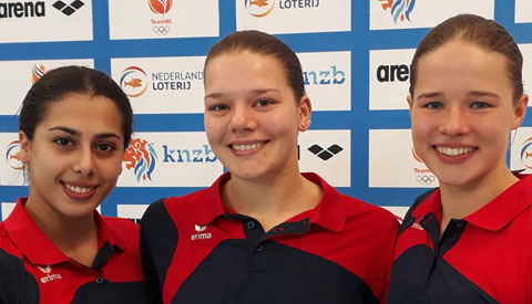 Schoonspringers Aquarijn presteren goed op het NK Schoonspringen