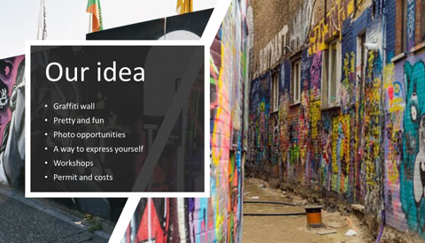 Graffiti-Wall wint pitch Omgevingsvisie Openbare Ruimte