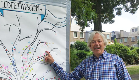 Wijkfeest Jutphaas/Wijkersloot levert veel ideeën op voor het speelveldje aan de Richterslaan