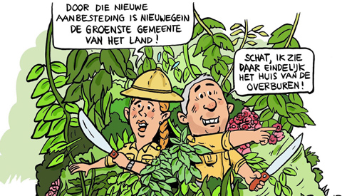 PENTekening: ‘Nieuwegein groenste gemeente van Nederland’