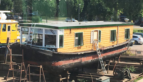 Passie voor een oude Haastrechtse woonboot – deel twee: ‘Victory or die’