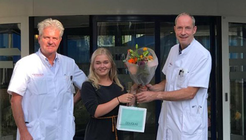 19-Jarige Maureen haalt duizend euro op voor het ROW Expertisecentrum