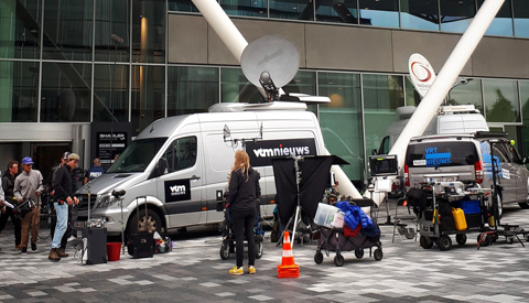 Opnames in Stadshuis van Nieuwegein voor Vlaamse bioscoopfilm ‘Red Sandra’