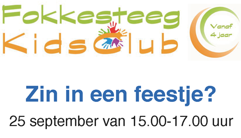 Feestelijke opening KidsClub Fokkesteeg