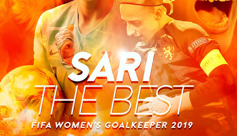 Nieuwegeinse uitgeroepen tot beste keeper ter wereld