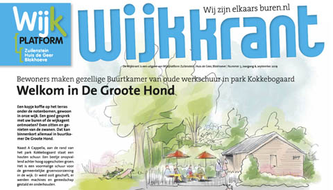 Wijkkrant weer on-line voor Zuilenstein, Huis de Geer en Blokhoeve