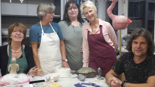 KunstGein exposeert in het Atrium in de binnenstad van Nieuwegein